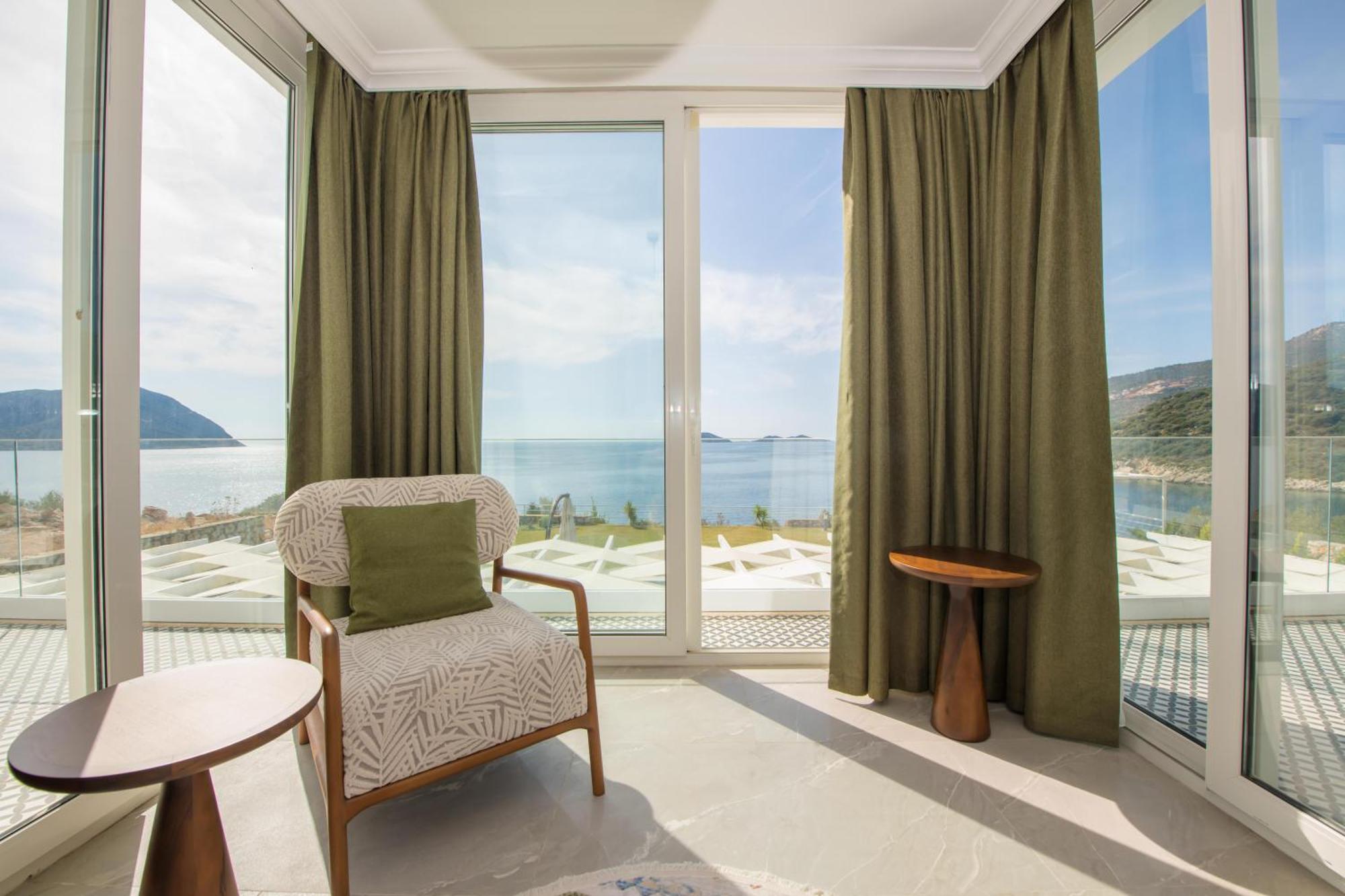 Beachfront Sari Villa With Private Swimming Pool Kalkan Exterior photo