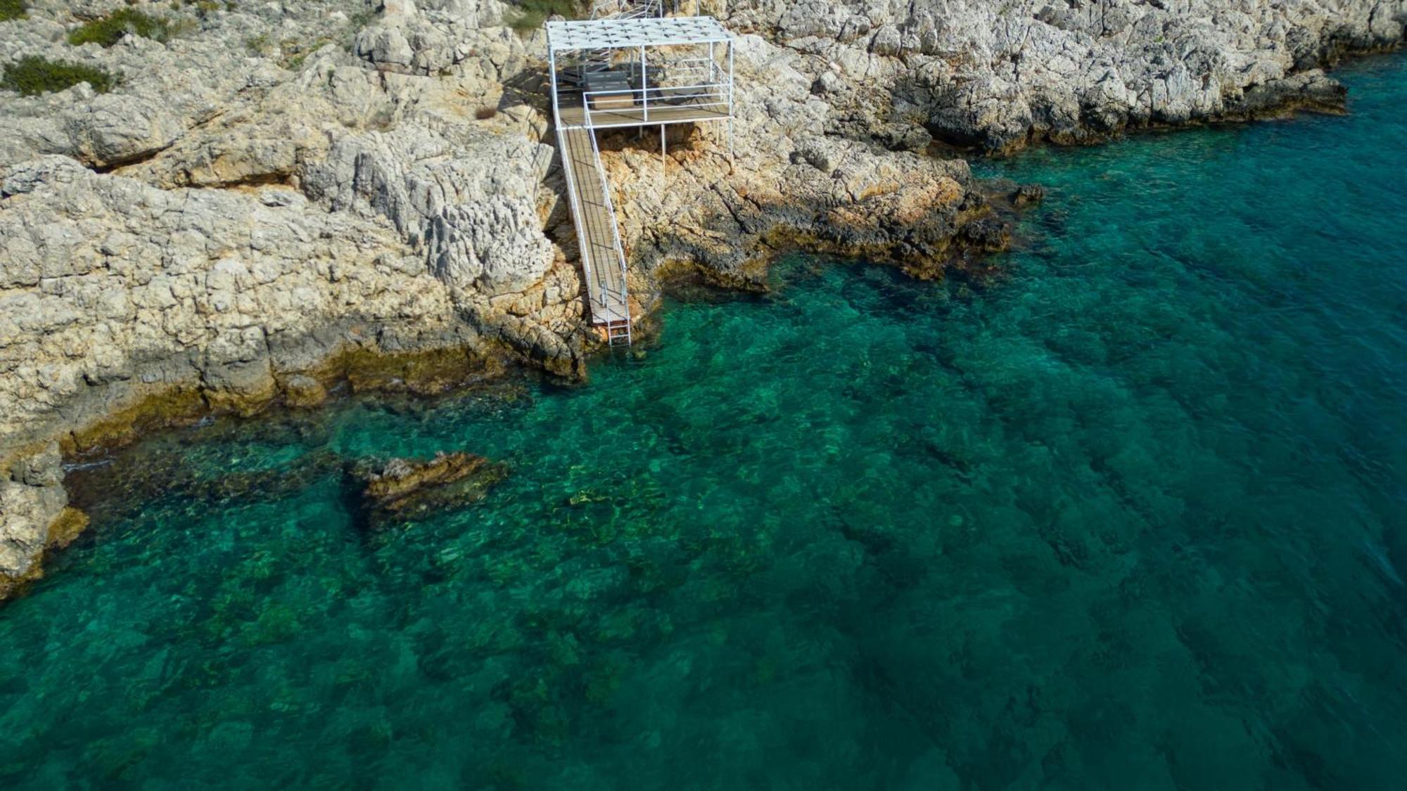 Beachfront Sari Villa With Private Swimming Pool Kalkan Exterior photo